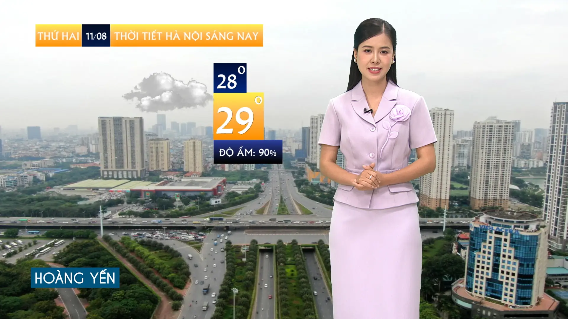 Dự báo thời tiết sáng | 11/08/2025

